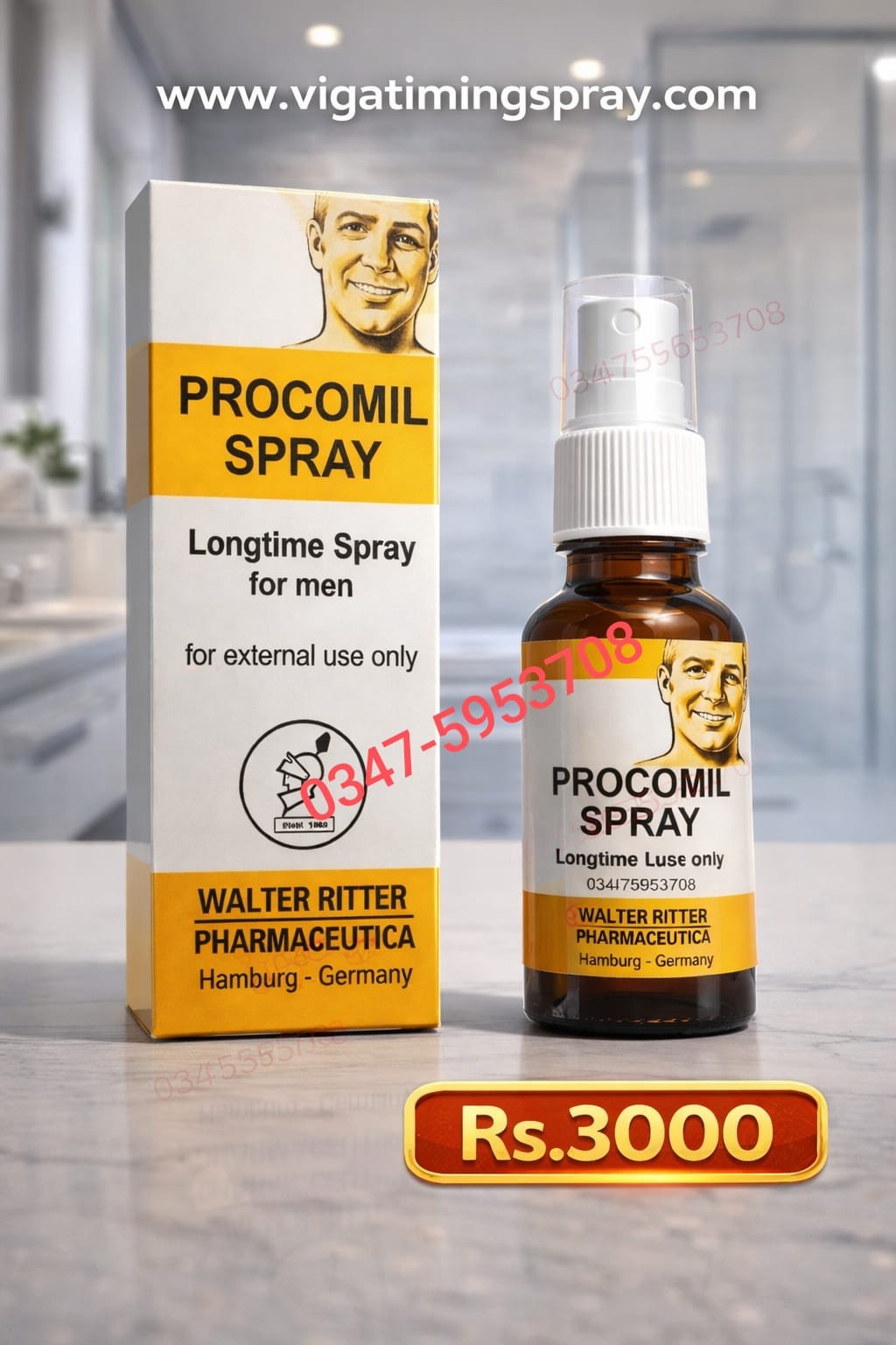 Timing Spray | Sex Spray | Procomil Spray (NEW PACKING) - Image 2