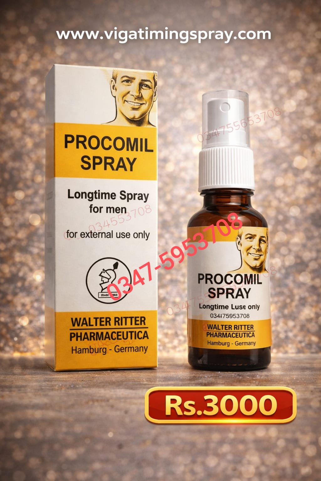 Timing Spray | Sex Spray | Procomil Spray (NEW PACKING)